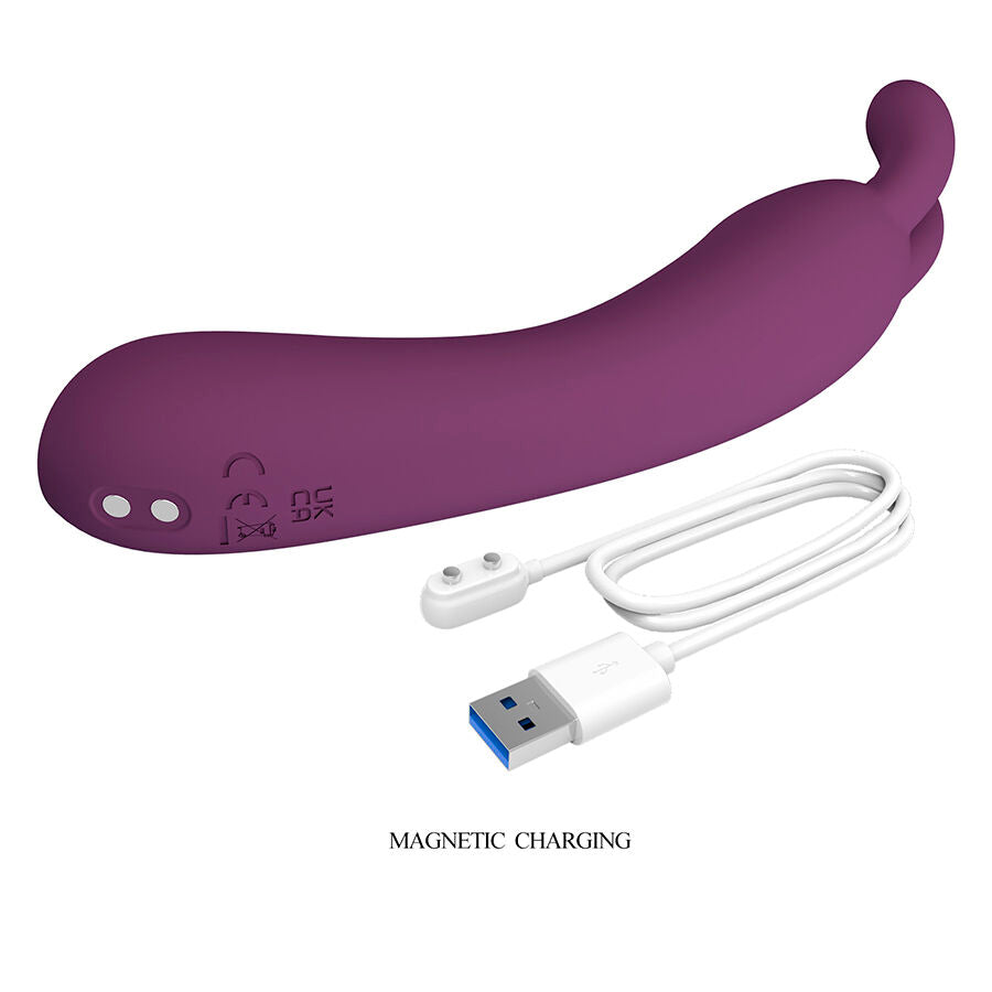 PRETTY LOVE - DJ RABBIT VIBRADOR PUNTO G MORADO
