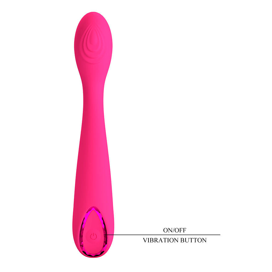 PRETTY LOVE - JESSICA VIBRADOR DE ALTA POTENCIA ROSA