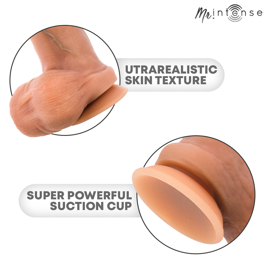 MR INTENSE - BRUCE S DILDO SILICONA 17.8 CM -Ø- 4 CM