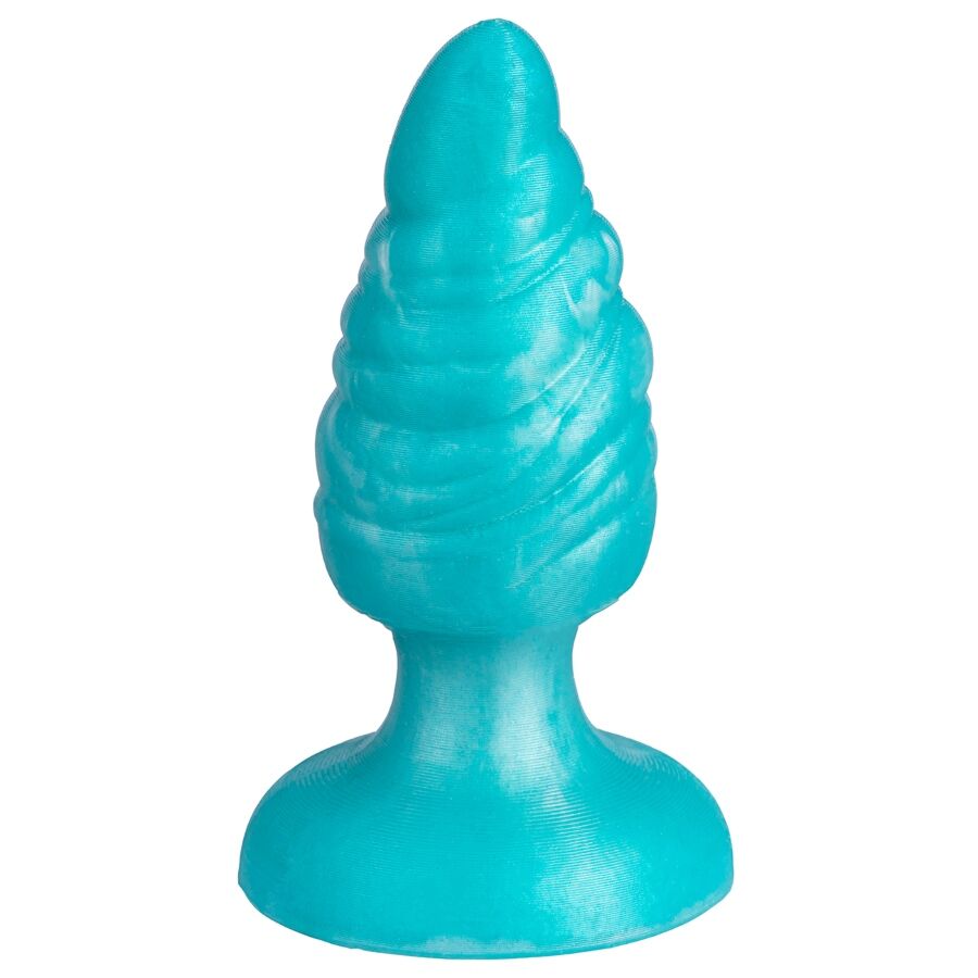 SILEXD - MELTY PLUG ANAL FANTASY SILICONA LIQUIDA TERMOREACTIVO AZUL CELESTE 9.2 CM