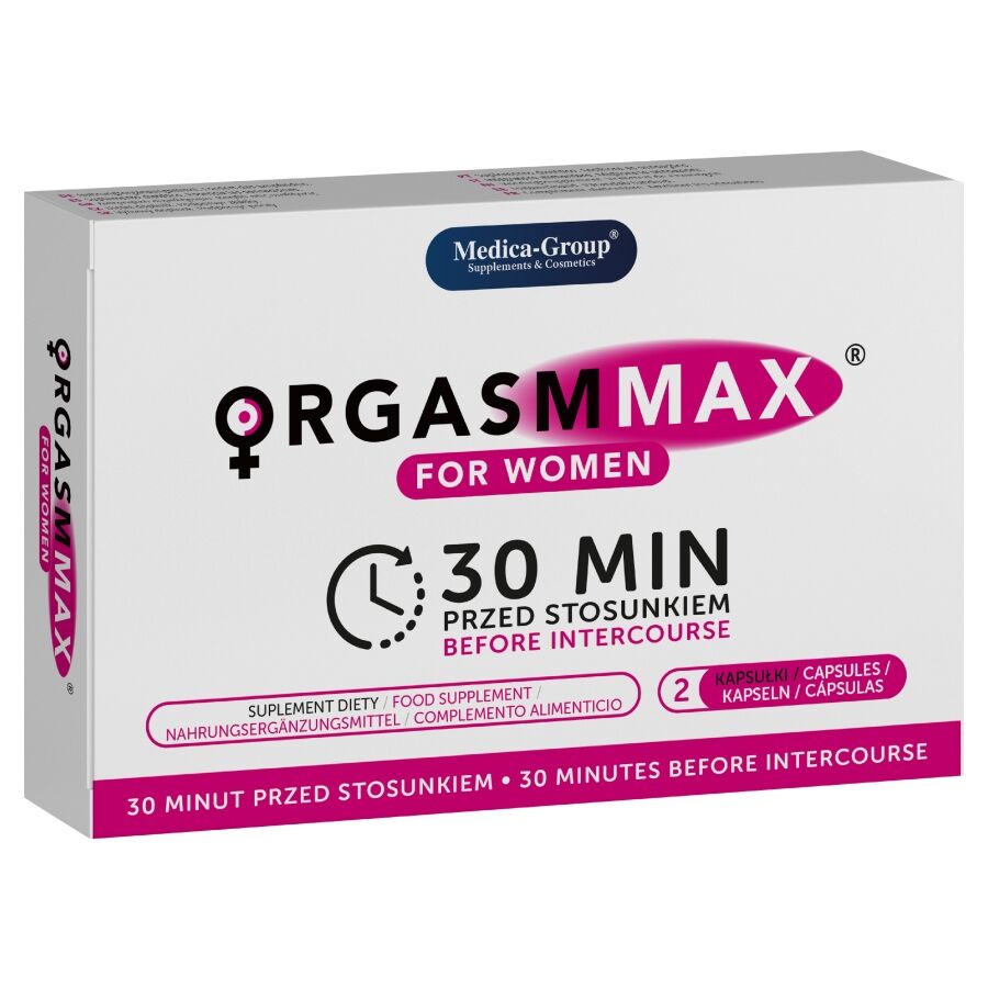 Orgasm Max For Women – Cápsulas Naturales para Potenciar la Vitalidad Femenina y la Satisfacción Íntima