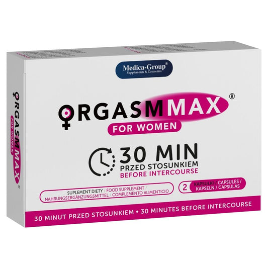 Orgasm Max For Women – Cápsulas Naturales para Potenciar la Vitalidad Femenina y la Satisfacción Íntima