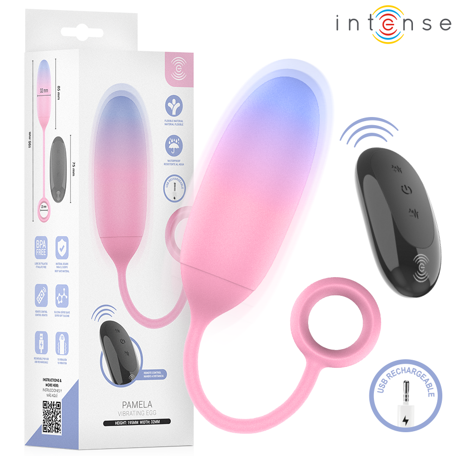 INTENSE - PAMELA VIBRADOR DE PUNTO G GRADIENTE