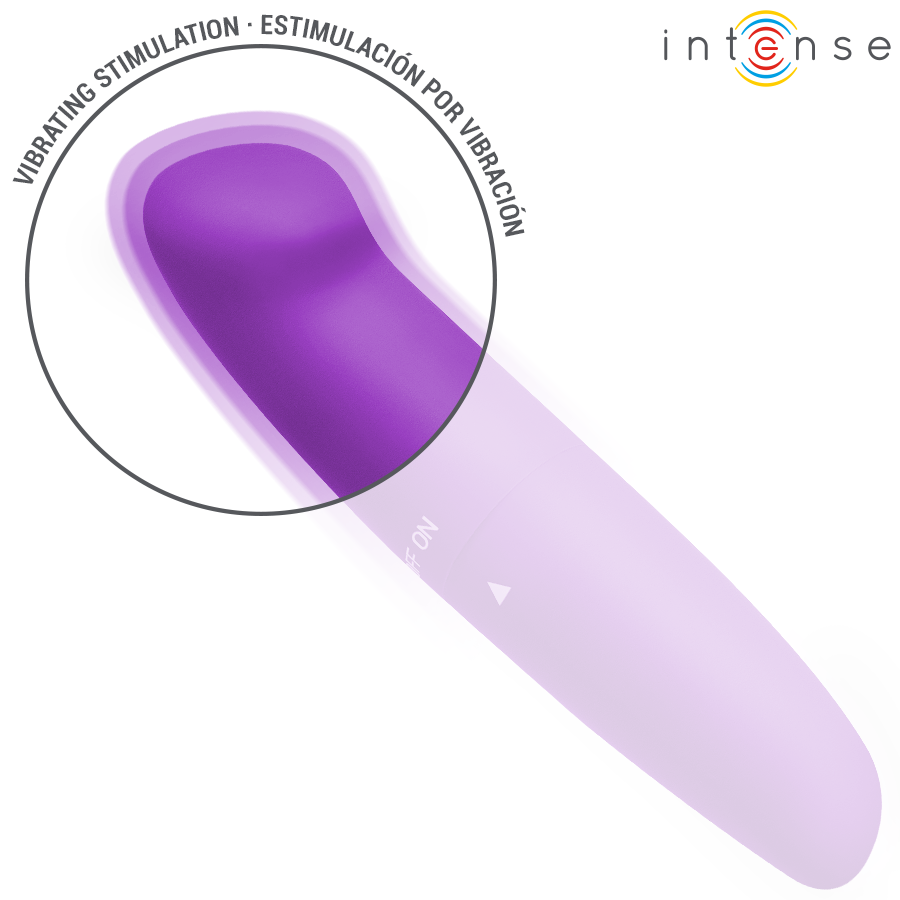 INTENSE - PHIL VIBRADOR PUNTO G LILA 13 CM