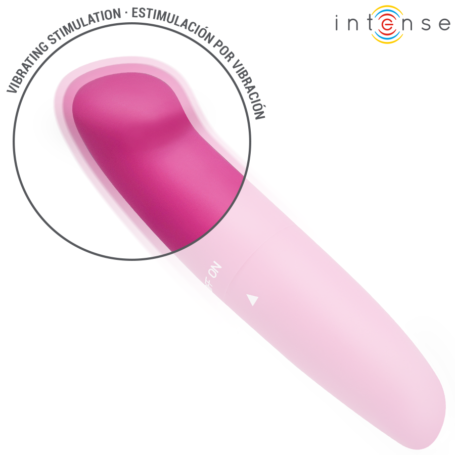 INTENSE - PHIL VIBRADOR PUNTO G ROSA 13 CM