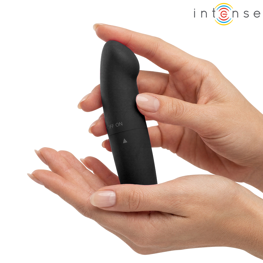 INTENSE - PHIL VIBRADOR PUNTO G NEGRO 13 CM