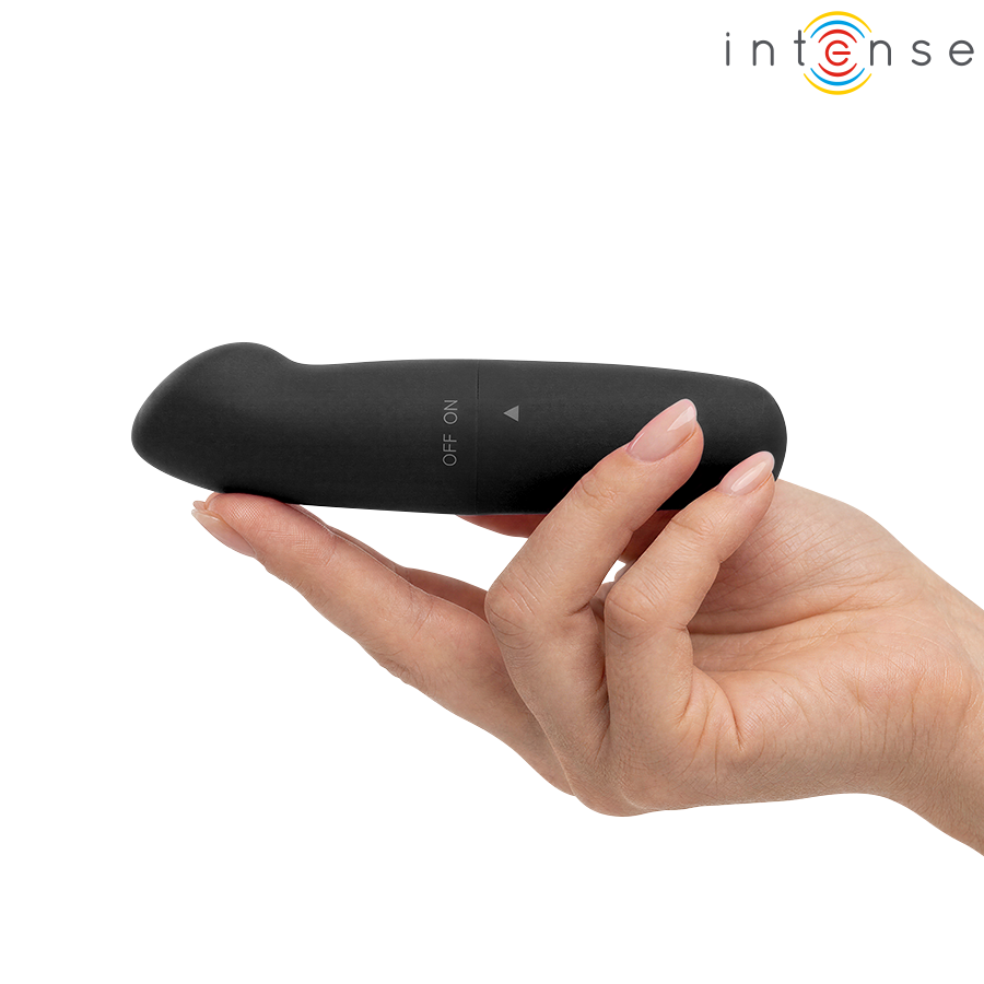 INTENSE - PHIL VIBRADOR PUNTO G NEGRO 13 CM