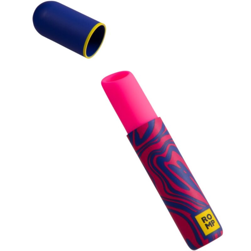 ROMP - LIPSTICK ESTIMULADOR DE CLÍTORIS PINTALABIOS 7 NIVELES