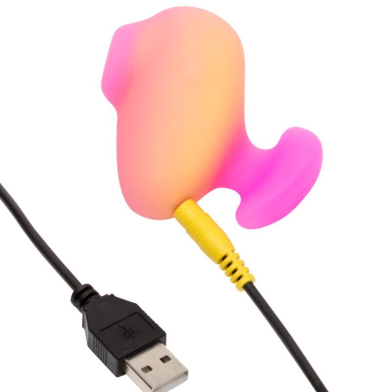 ROMP - KISS SUCCIONADOR DE CLÍTORIS VIBRADOR DE DEDO RECARGABLE