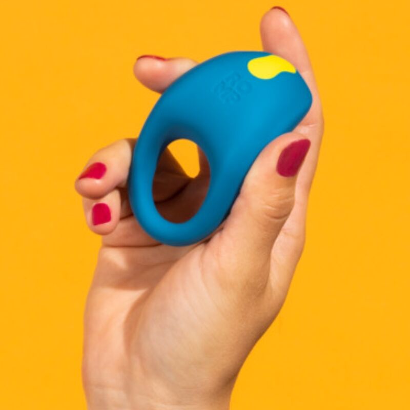 ROMP - JUKE ANILLO DE SILICONA PARA PENE CON VIBRADOR DE ESTIMULACIÓN DE CLÍTORIS