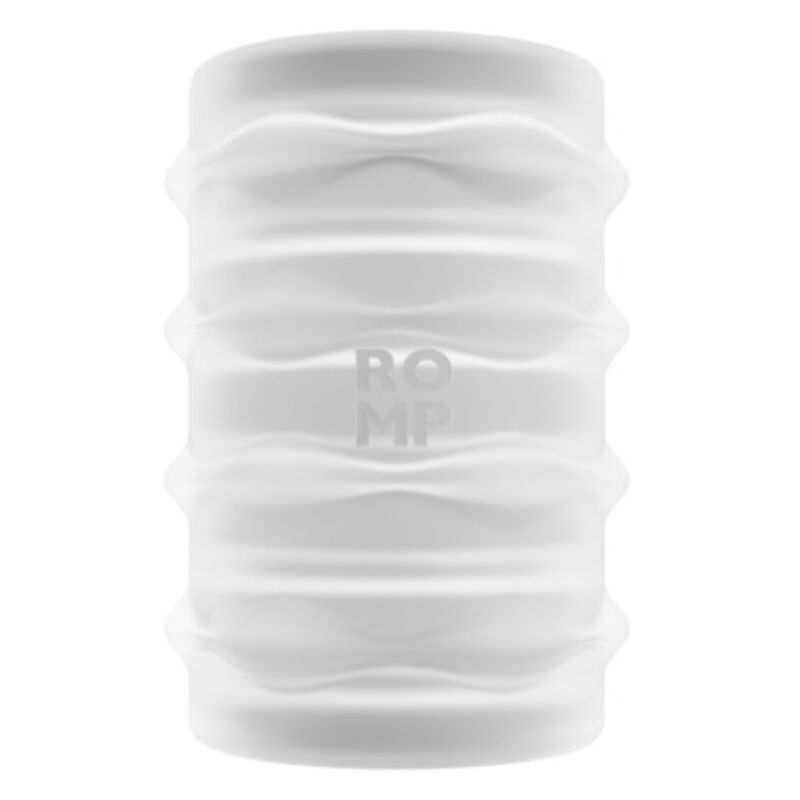 ROMP - MOSH MASTURBADOR MASCULINO TRANSPARENTE CON FUNDA REVERSBLE DE 6 CM