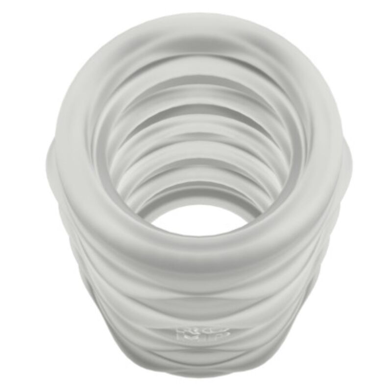 ROMP - MOSH MASTURBADOR MASCULINO TRANSPARENTE CON FUNDA REVERSBLE DE 6 CM