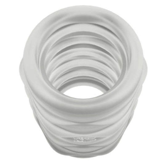 ROMP - MOSH MASTURBADOR MASCULINO TRANSPARENTE CON FUNDA REVERSBLE DE 6 CM