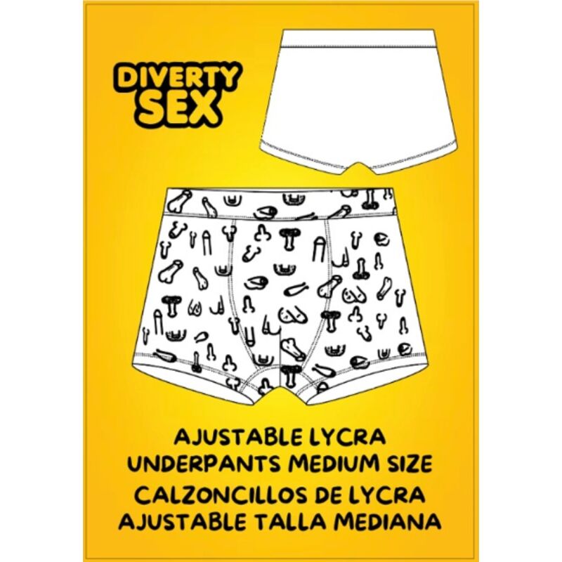 DIABLO PICANTE - CALZONCILLO PENES TALLA MEDIANA