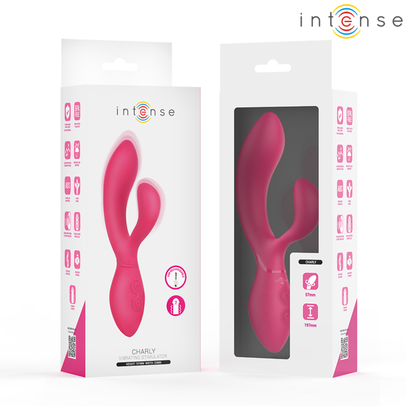 INTENSE - CHARLY ESTIMULADOR VIBRADOR ARTICULABLE