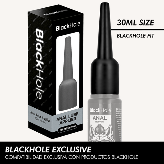 BLACK HOLE - APLICADOR DE LUBRICANTE ANAL TALLA S 30 ML