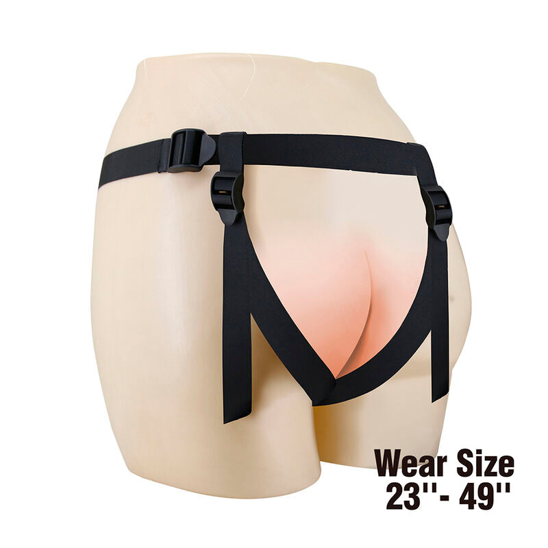 PRETTY LOVE - ARNÉS STRAP-ON UNIVERSAL NEGRO