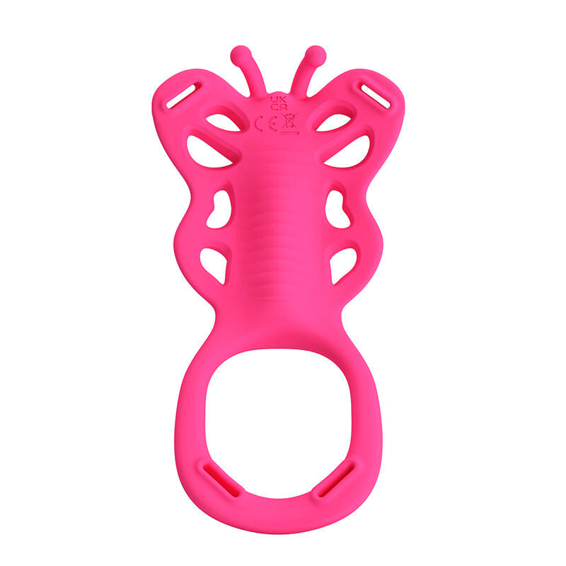 PRETTY LOVE - BUTTERFLY MASAJEADOR TANGA APP CONTROL ROSA