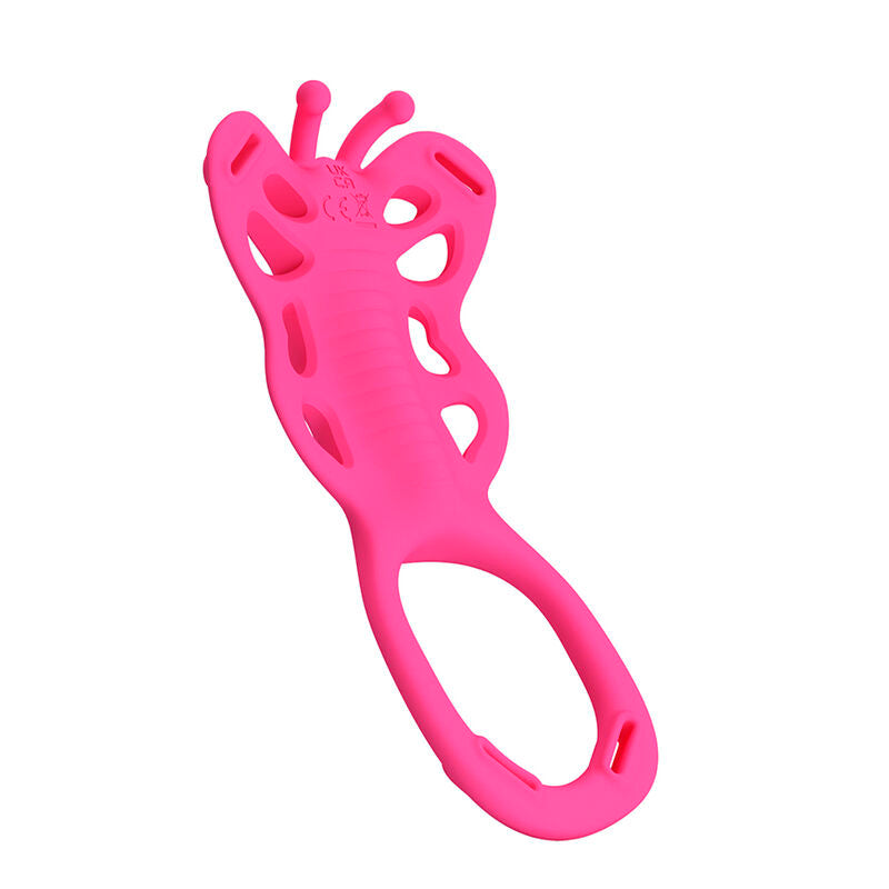 PRETTY LOVE - BUTTERFLY MASAJEADOR TANGA APP CONTROL ROSA