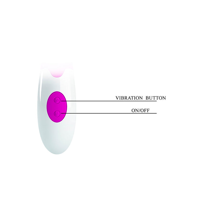 PRETTY LOVE - BUTTERFLY KISS VIBRADOR RABBIT 30 FUNCIONES MORADO