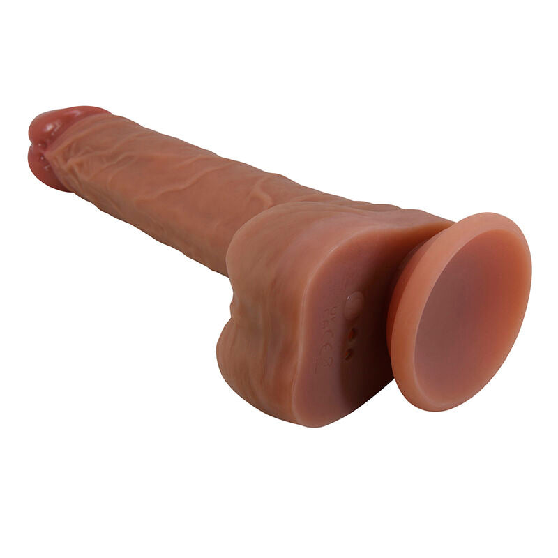 PRETTY LOVE - JONATHAN VIBRADOR REALÍSTICO CON EMPUJE MARRÓN CONTROL REMOTO