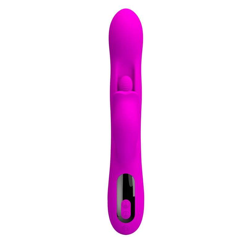 PRETTY LOVE - YALANDA VIBRADOR RABBIT OSCILANTE CON PANTALLA LED MORADO