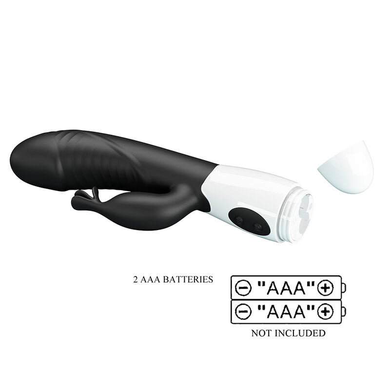 PRETTY LOVE - RASMUSSEN VIBRADOR RABBIT 30 FUNCIONES NEGRO