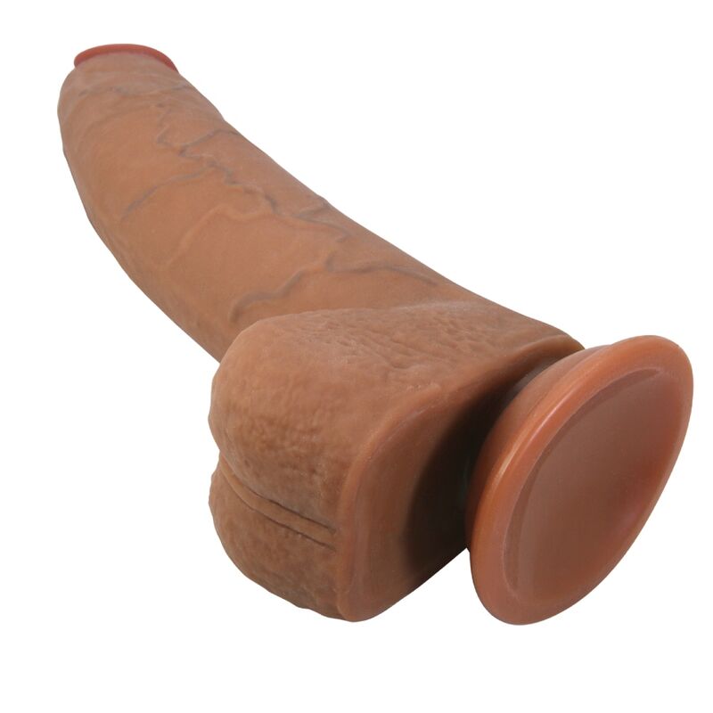 PRETTY LOVE - EVANDER DILDO REALÍSTICO FLEXIBLE CON VENTOSA 23 CM -Ø- 4.9 CM