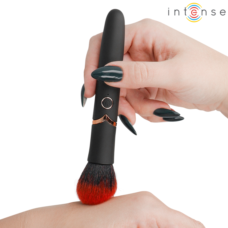 INTENSE - EMILIA VIBRADOR BROCHA 10 VIBRACIONES 16 CM