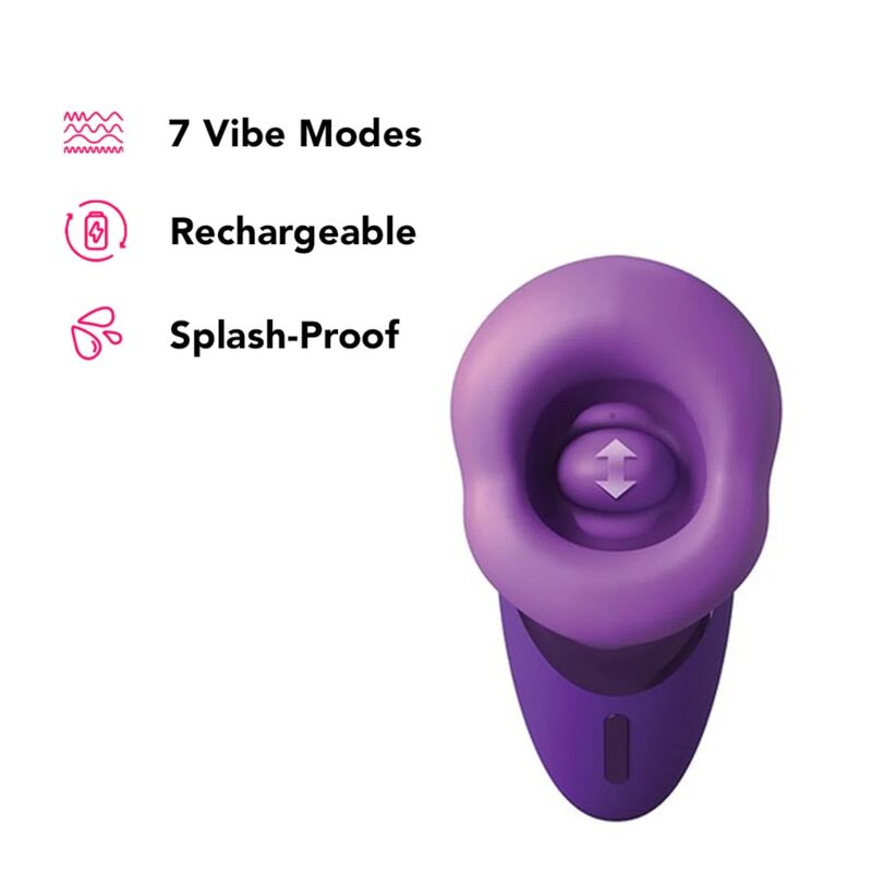 FANTASY FOR HER - SUCCIONADOR DE CLÍTORIS CON VIBRACIÓN PLEASURE SUCKER MORADO