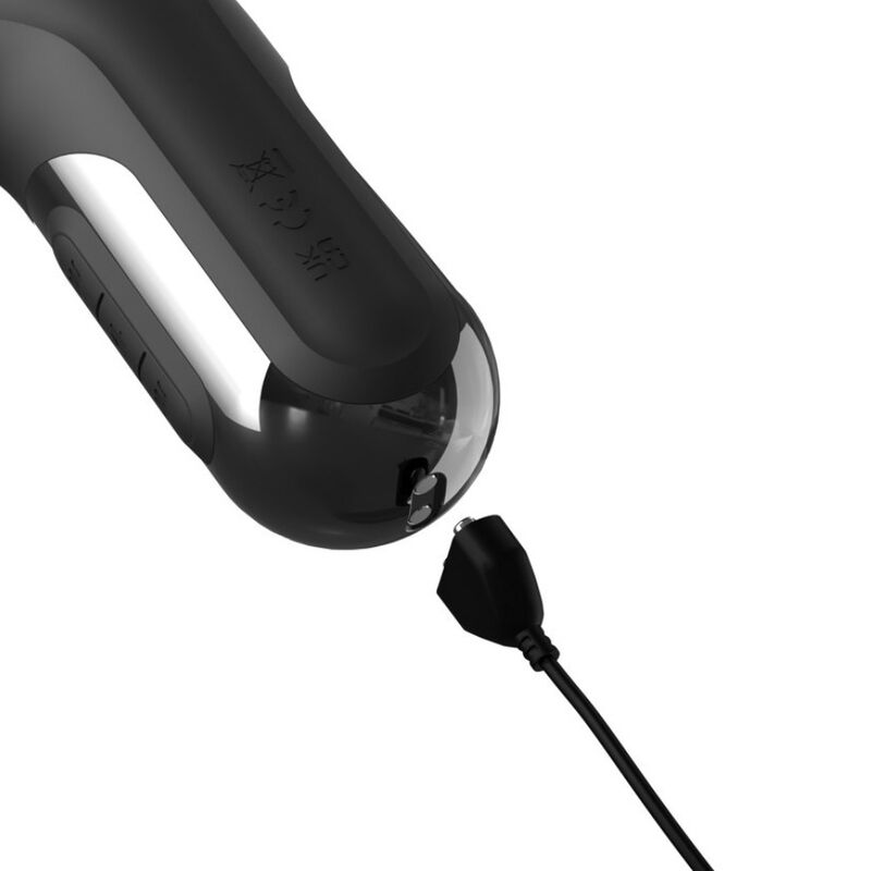 FETISH FANTASY SERIES - VIBRADOR RABBIT SONIX SILICONE THRUSTER NEGRO
