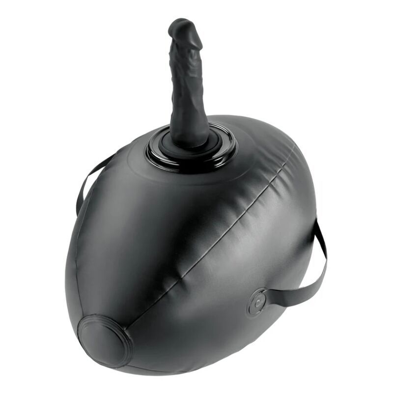 FETISH FANTASY SERIES - HINCHABLE BODY DOCK CON DILDO NEGRA 41.9 CM
