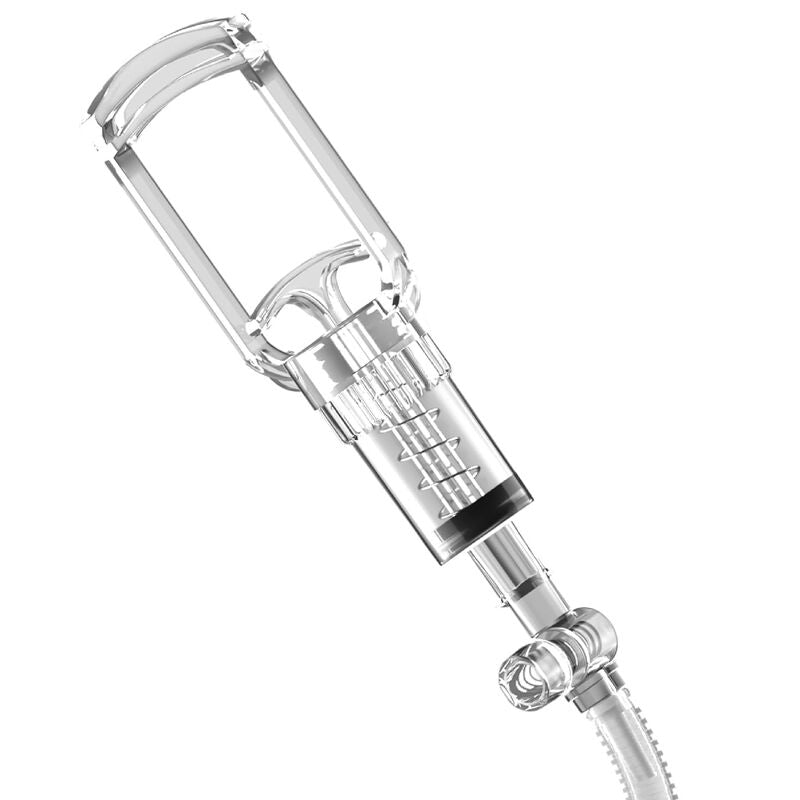 PDX ELITE - MASTURBADOR TRANSPARENTE VIEWTUBE VAC XXL CON BOMBA DE SUCCIÓN 27.3 CM