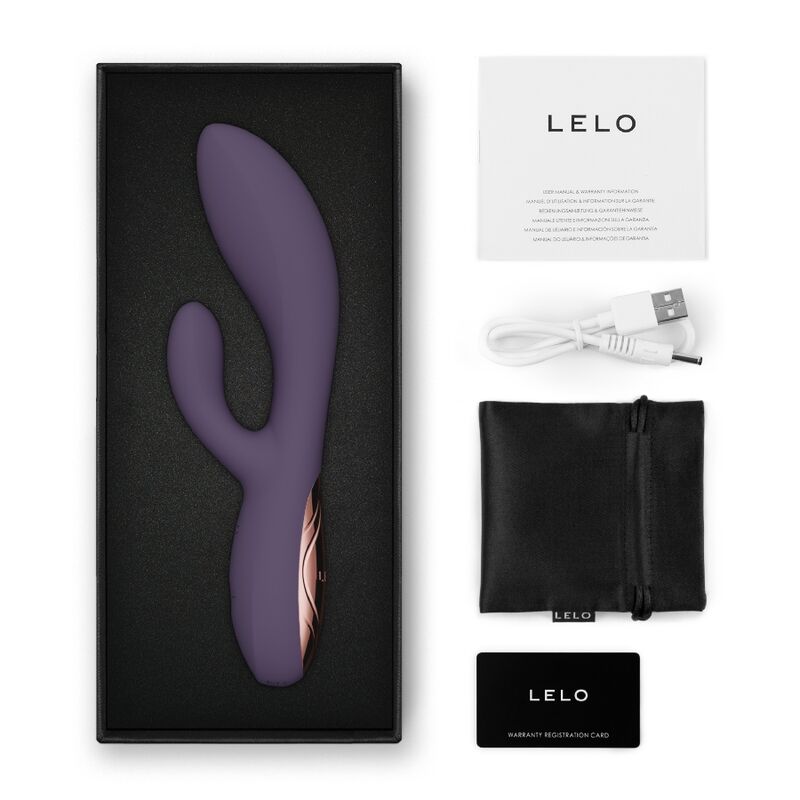 LELO - INA THRUST VIBRADOR RABBIT CON EMPUJE MORADO