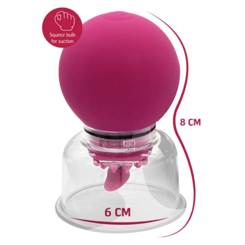 SHE.E.O - BOMBA VIBRADORA Y GIRATORIA PARA PEZONES Y CLÍTORIS