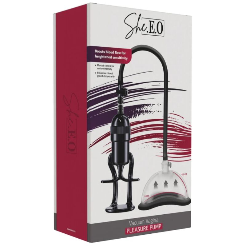 SHE.E.O - BOMBA DE VACÍO PARA VAGINA