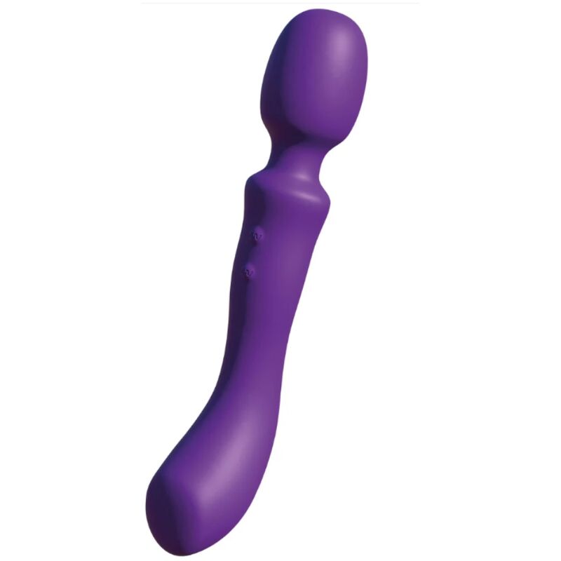 SHE.E.O - WAND MASAJEADORA VIBRADORA DE DOBLE EXTREMO MORADA