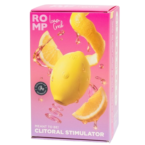 ROMP - LEMON CRUSH ESTIMULADOR DE CLÍTORIS POR ONDAS DE PRESIÓN AMARILLO