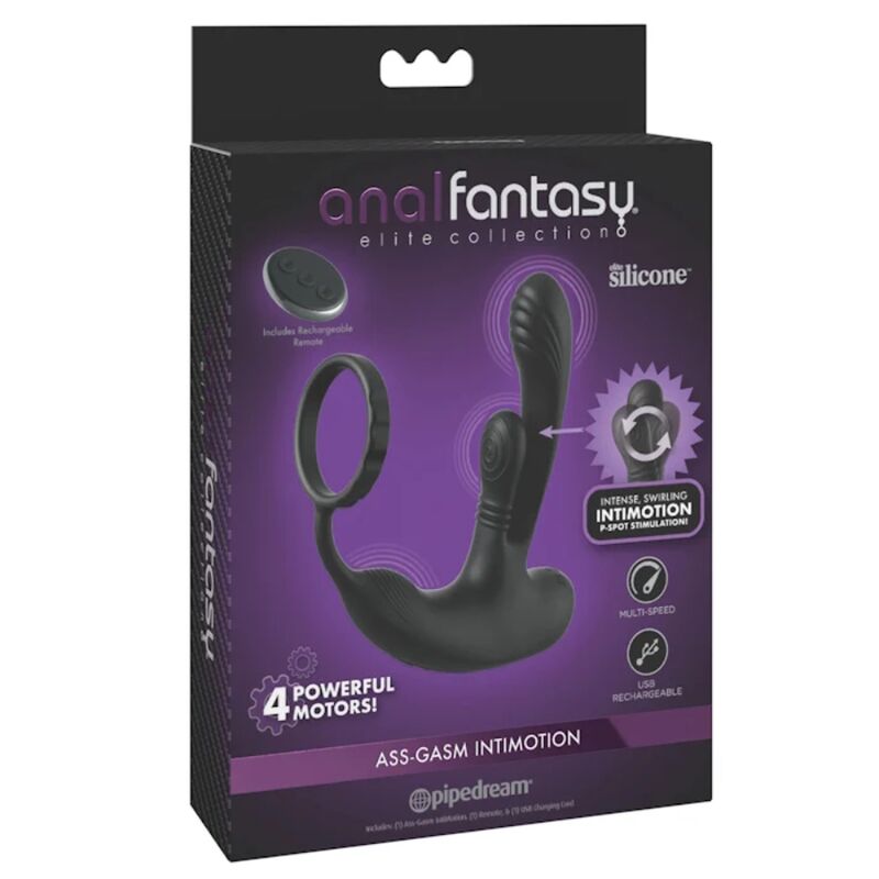 ANAL FANTASY ELITE - ASS-GASM INTIMOTION ESTIMULADOR ANAL Y PERINEAL RECARGABLE