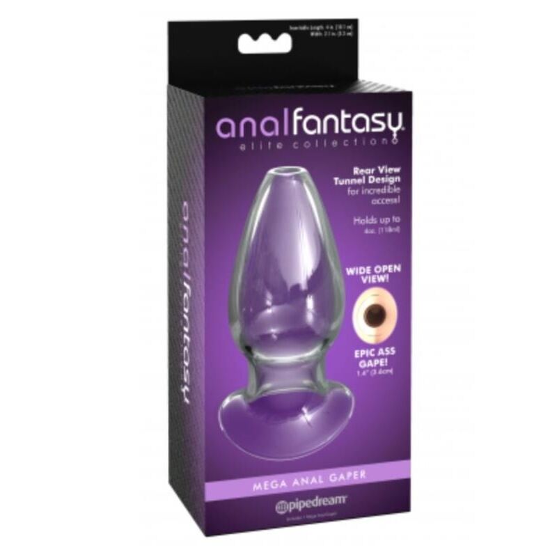 ANAL FANTASY ELITE - PLUG ANAL MEGA ANAL GAPER TRANSPARENTE