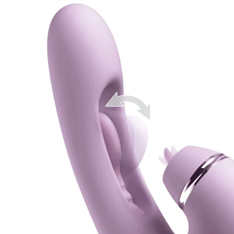 FANTASY FOR HER - G-TOUCH PULSE PRO PURPLE VIBRADOR RABBIT PARA PUNTO G Y CLÍTORIS