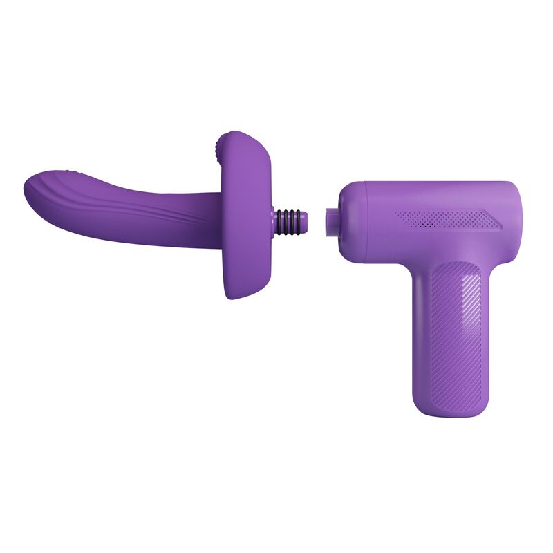 PRETTY LOVE - VITO PISTOLA DE MASAJE CON EMPUJE 5 MODOS MORADO