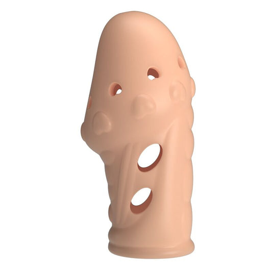 PRETTY LOVE - SOCKER FUNDA PARA PENE TEXTURIZADA COLOR NATURAL