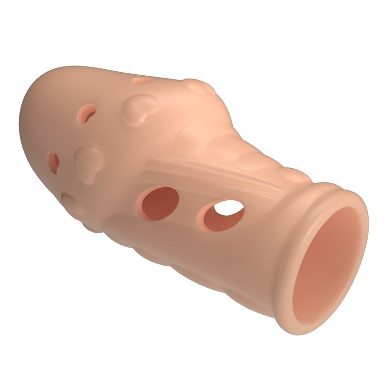 PRETTY LOVE - SOCKER FUNDA PARA PENE TEXTURIZADA COLOR NATURAL