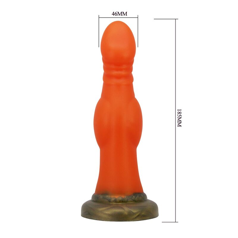 POWER MONSTERS - BLAZEHEART CHARGER DILDO 18,5 CM Ø 4,5 CM