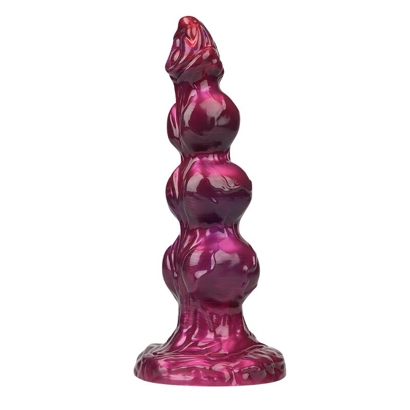 POWER MONSTERS - PRIMAL BEASTLORD DILDO FANTASÍA ROSA TRANSLÚCIDO 26 CM Ø 5 CM