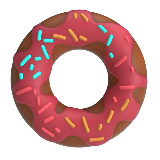 PRETTY LOVE - ANILLO PARA PENE SUPER DONUT ROSA