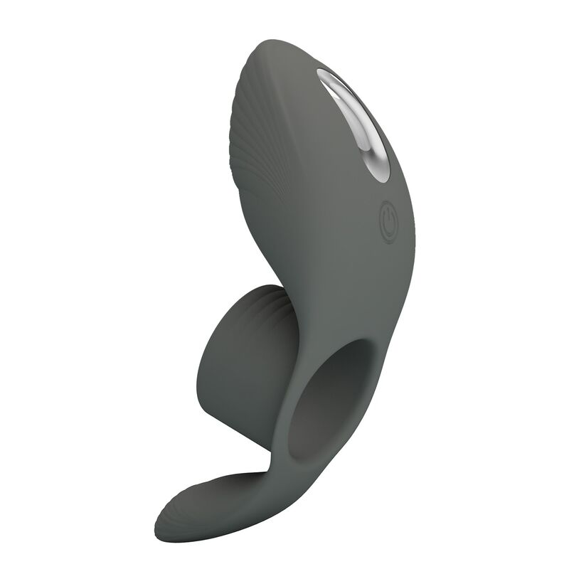 PRETTY LOVE - ANILLO VIBRADOR RECARGABLE CON DOBLE ESTIMULACIÓN