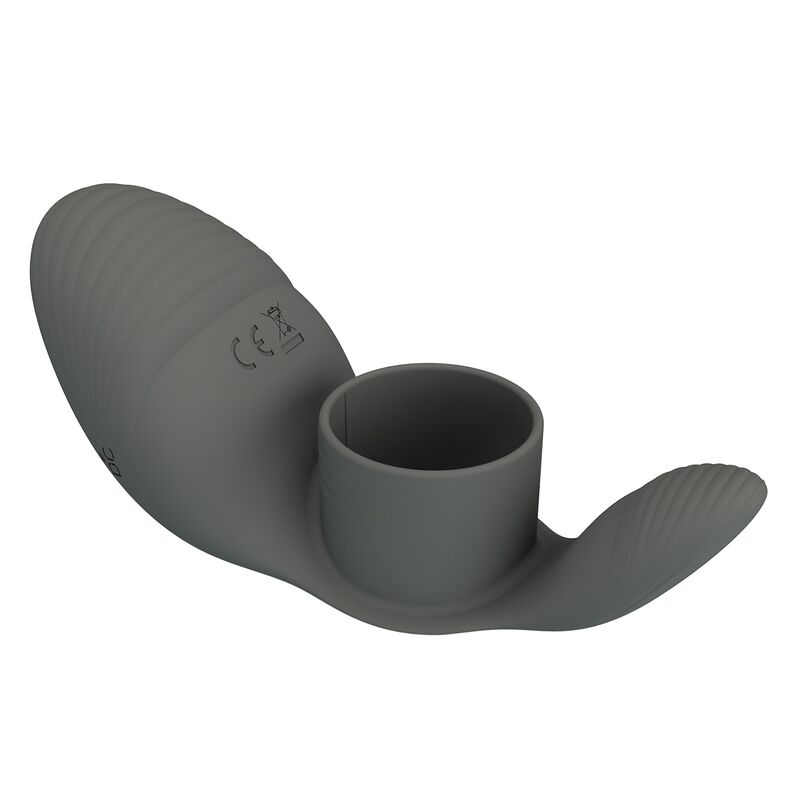 PRETTY LOVE - ANILLO VIBRADOR RECARGABLE CON DOBLE ESTIMULACIÓN