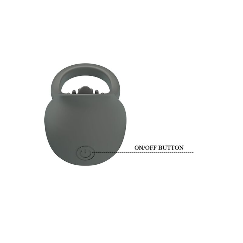 PRETTY LOVE - ANILLO VIBRADOR RECARGABLE CON ESTIMULACIÓN ORAL